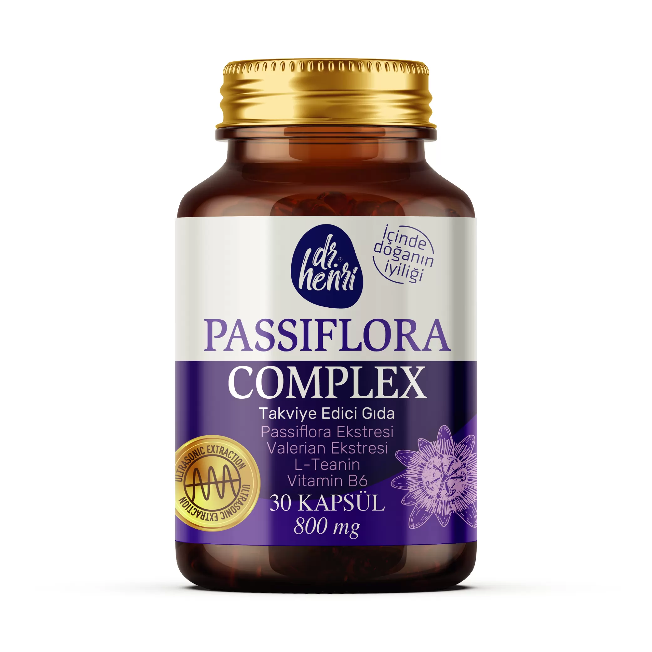 Dr. Henri Passiflora Complex - 30 Kapsül